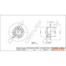 DP1010.11.0002 Dr!ve+ Гальмівний диск