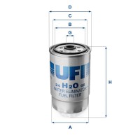 24.H2O.08 UFI Паливний фільтр