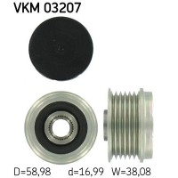 VKM 03207 SKF Механізм вільного ходу генератора