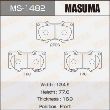 MS-1482 MASUMA Комплект гальмівних колодок