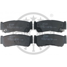 BP-12735 OPTIMAL Комплект гальмівних колодок дисковий гальм