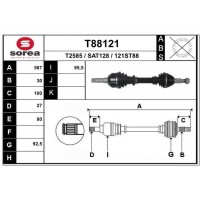 T88121 EAI Привідний вал