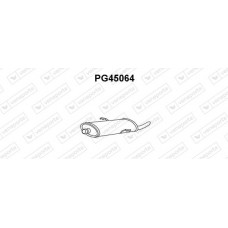 PG45064 VENEPORTE Глушник вихлопних газів кінцевий