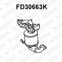 FD30663K VENEPORTE Каталізатор колектора