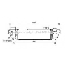 KA4209 AVA QUALITY COOLING Интеркулер
