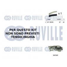 55B0051 RUVILLE Водяний насос комплект зубчастого ременя