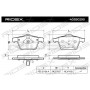 402B0290 RIDEX Комплект гальмівних колодок дисковий гальм