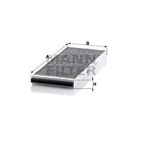CUK 3955 MANN-FILTER Фільтр повітря у внутрішньому просторі