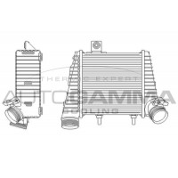 105742 AUTOGAMMA Интеркулер