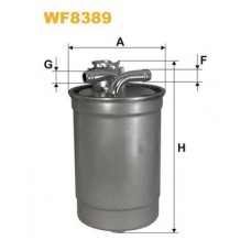 WF8389 WIX FILTERS Паливний фільтр
