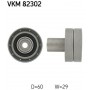 VKM 82302 SKF Паразитный / Ведущий ролик, Зубчастий ремінь