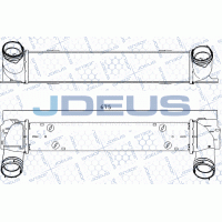 805M68A JDEUS Интеркулер