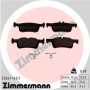 25841.140.1 ZIMMERMANN Комплект гальмівних колодок дисковий гальм