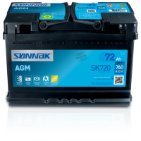 SK720 SONNAK Стартерна акумуляторна батарея