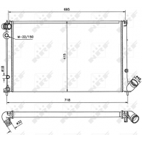 WG1723109 WILMINK GROUP Радіатор охолодження двигуна