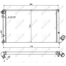 WG1723109 WILMINK GROUP Радіатор охолодження двигуна