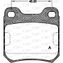 BPA0239.00 OPEN PARTS Комплект гальмівних колодок дисковий гальм