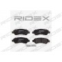 402B0192 RIDEX Комплект гальмівних колодок дисковий гальм