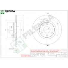 5375 PILENGA Гальмівний диск