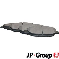 4163602710 JP GROUP Комплект гальмівних колодок дисковий гальм