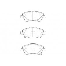 2135162 Omnicraft Комплект гальмівних колодок дисковий гальм