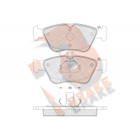 RB1115 R BRAKE Комплект гальмівних колодок дисковий гальм