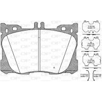 BPA1705.00 OPEN PARTS КомплеК т гальмівних колодок, дискове гальмо