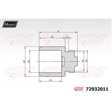 72932011 MAXTECH Поршень корпус скоби гальма