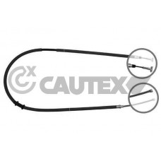 019039 CAUTEX Тросик, cтояночный тормоз
