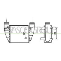 AD022N008 PRASCO Интеркулер