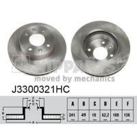 J3300321HC NIPPARTS Гальмівний диск