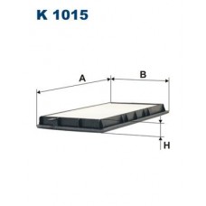 K 1015 FILTRON Фільтр повітря у внутрішньому просторі