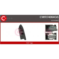 CWR74064GS CASCO Вимикач склопідйомник