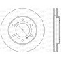 BDR2414.20 OPEN PARTS Гальмівний диск