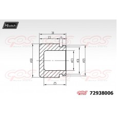 72938006 MAXTECH Поршень корпус скоби гальма