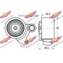 03.394 AUTOKIT Натяжний ролик ремінь ГРМ