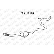 TY70103 VENEPORTE Предглушник вихлопних газів