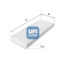 53.014.00 UFI Фільтр повітря у внутрішньому просторі