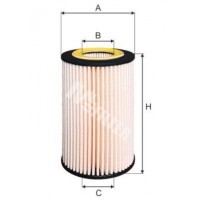 TE 4031 MFILTER Масляний фільтр
