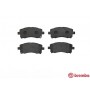 P 78 010 BREMBO Комплект гальмівних колодок дисковий гальм