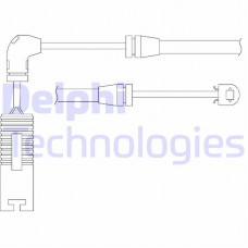LZ0156 DELPHI Сигналізатор зносу гальмівних колодок