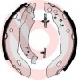 S 68 518 BREMBO Комплект гальмівних колодок