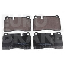 55022247138 EUROBRAKE Комплект гальмівних колодок дисковий гальм