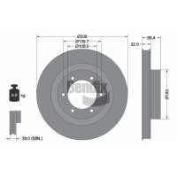 BDS1745 BENDIX Braking Гальмівний диск