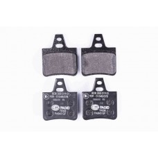 8DB 355 019-011 HELLA Комплект гальмівних колодок дисковий гальм