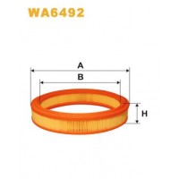 WA6492 WIX FILTERS Повітряний фільтр