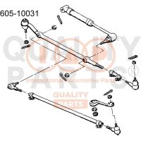 605-10031 IAP QUALITY PARTS Поперечна рульова тяга