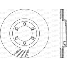 BDR1913.20 OPEN PARTS Гальмівний диск