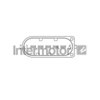 19814-M INTERMOTOR Розхідомір повітря