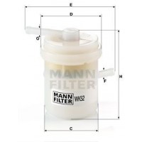 WK 52 MANN-FILTER Паливний фільтр